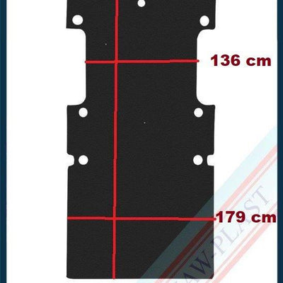 Laderaum Boden für Maxus Deliver 9 L3 Schwarz