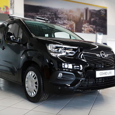 Einstiegsleiste Edelstahl für Opel Combo E / Peugeot Rifter / Citroen Berlingo / Toyota ProAce City Silber Matt