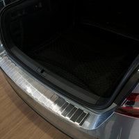 Ladekantenschutz für Skoda Superb III Limousine Silber Matt