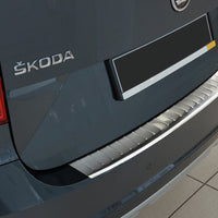 Ladekantenschutz für Skoda Yeti II Silber Matt
