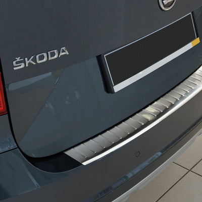 Ladekantenschutz für Skoda Yeti II Silber Matt