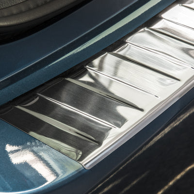 Ladekantenschutz für Toyota Auris II Touring Sports FL Silber Matt