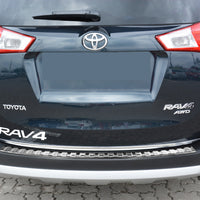 Ladekantenschutz für Toyota Rav4 IV Silber Matt
