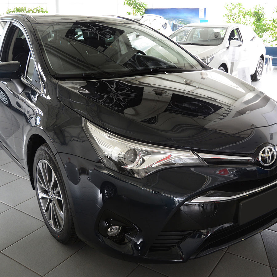 Ladekantenschutz für Toyota Avensis MK III T27 Kombi FL Silber Matt