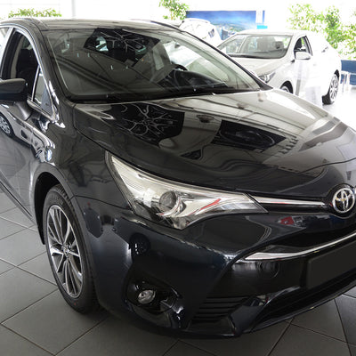 Ladekantenschutz für Toyota Avensis MK III T27 Kombi FL Silber Matt