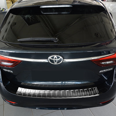 Ladekantenschutz für Toyota Avensis MK III T27 Kombi FL Silber Matt