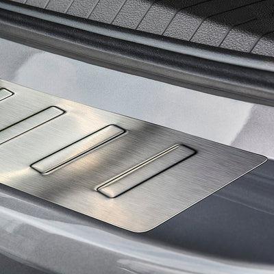 Ladekantenschutz für Opel Meriva B Silber Matt