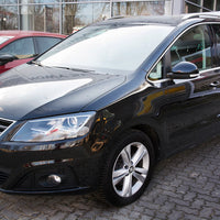 Ladekantenschutz für VW Sharan II / Seat Alhambra II Silber Matt