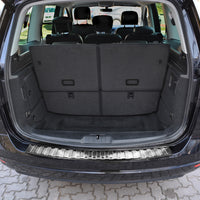 Ladekantenschutz für VW Sharan II / Seat Alhambra II Silber Matt