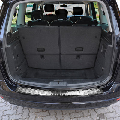 Ladekantenschutz für VW Sharan II / Seat Alhambra II Silber Matt