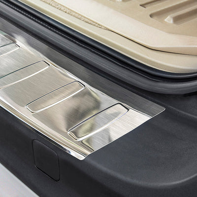 Ladekantenschutz für Volvo XC70 II FL Silber Matt