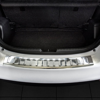 Ladekantenschutz für Toyota Yaris III FL Silber Matt