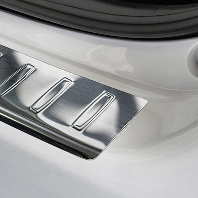 Ladekantenschutz für Toyota Yaris III FL Silber Matt