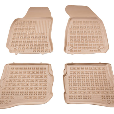 Gummi Fußmatten für Volkswagen Passat B5 Beige