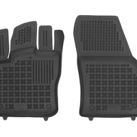 Gummi Fußmatten für Ford Tourneo Connect III / VW Caddy V Front Schwarz
