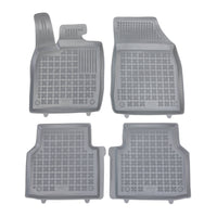 Gummi Fußmatten für Skoda Enyaq iV / VW ID.4 ID.5 Grau / Matte ohne Verbindungsstück
