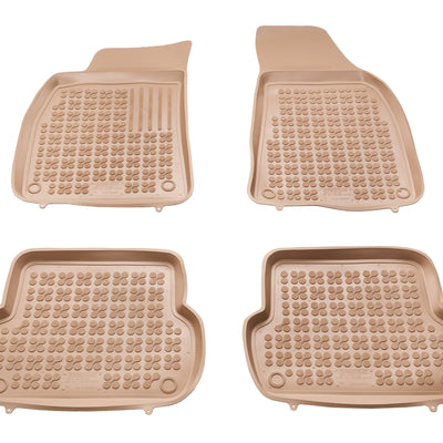 Gummi Fußmatten für Audi A4 B6 B7 Avant Beige