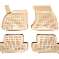 Gummi Fußmatten für Audi A5 Beige
