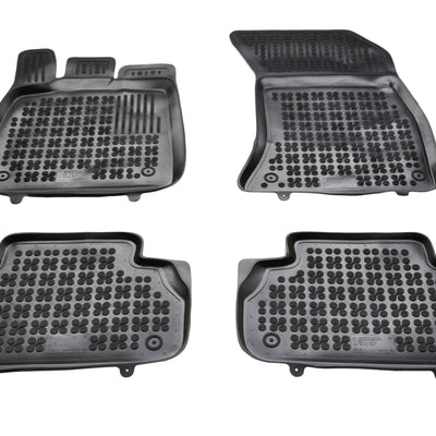Gummi Fußmatten für Audi Q5 II Schwarz
