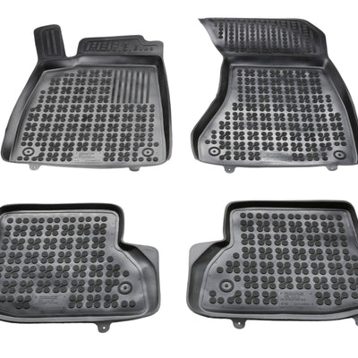 Gummi Fußmatten für Audi A5 Coupe Schwarz