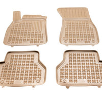 Gummi Fußmatten für Audi A6 C8 Beige