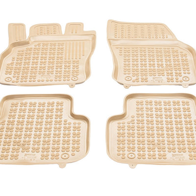 Gummi Fußmatten für Audi Q3 F3 Beige