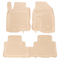 Gummi Fußmatten für Opel Antara / Chevrolet Captiva Beige