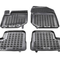 Gummi Fußmatten für Peugeot 208 II / Opel Corsa F Schwarz