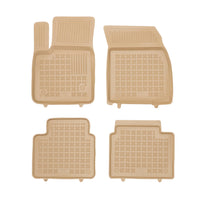 Gummi Fußmatten für Ford Focus IV Beige / Andere Versionen