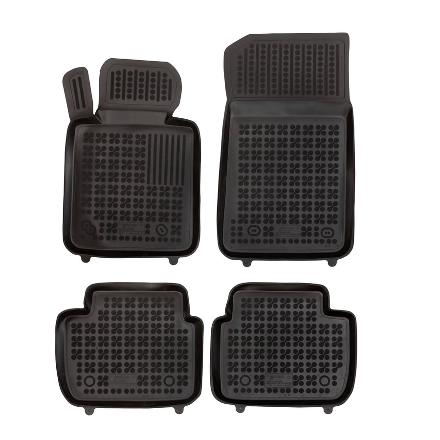 Gummi Fußmatten für BMW 3 E46 E90 E91 F30 F31 Schwarz