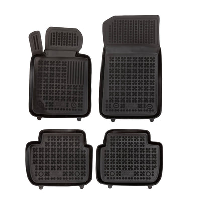 Gummi Fußmatten für BMW 3 E46 E90 E91 F30 F31 Schwarz