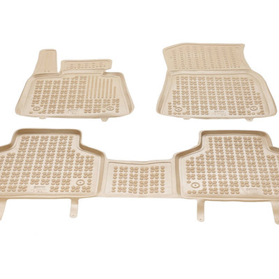 Gummi Fußmatten für BMW X5 G05 Beige