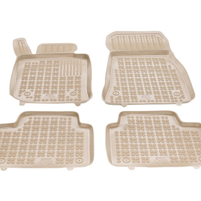 Gummi Fußmatten für BMW 3 G20 G21 Beige / Normal