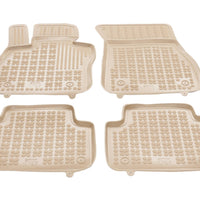 Gummi Fußmatten für BMW 1 F40 Beige