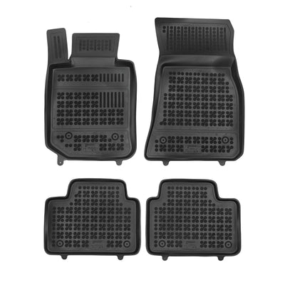 Gummi Fußmatten für BMW 3 G20 G21 Schwarz / M-Sport Pack