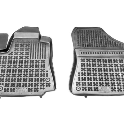Gummi Fußmatten für Citroen Berlingo II / Peugeot Partner II Front