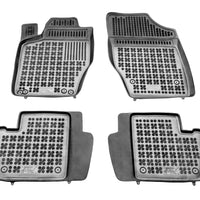 Gummi Fußmatten für Citroen C4 / Peugeot 307 Schwarz