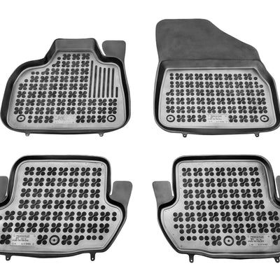 Gummi Fußmatten für Citroen DS5 Schwarz
