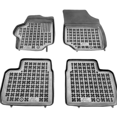 Gummi Fußmatten für Peugeot 301 / Citroen C-Elysse Schwarz