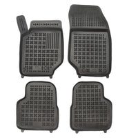 Gummi Fußmatten für Citroen C4 III Schwarz