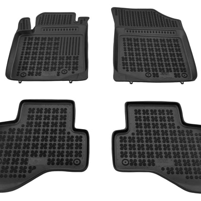 Gummi Fußmatten für Toyota Aygo II Schwarz