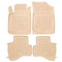 Gummi Fußmatten für Toyota Aygo II Beige