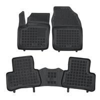 Gummi Fußmatten für Toyota CH-R II Schwarz