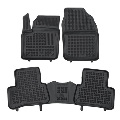Gummi Fußmatten für Toyota CH-R II Schwarz