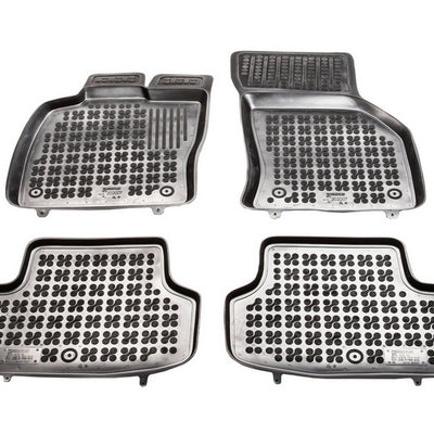 Gummi Fußmatten für Seat Leon III Schwarz