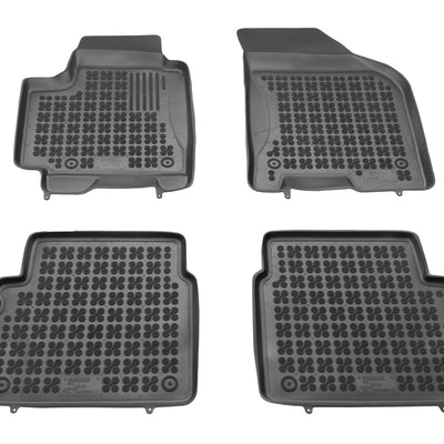 Gummi Fußmatten für Chevrolet Aveo Schwarz