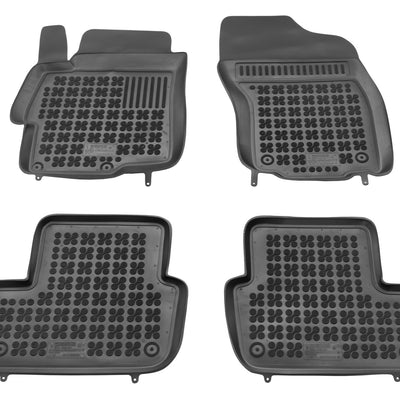 Gummi Fußmatten für Mitsubishi Lancer Schwarz