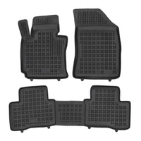 Gummi Fußmatten für SsangYong Tivoli / Tivoli Grand / XLV Schwarz