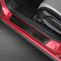 Einstiegsleiste Edelstahl für Honda Jazz Crosstar Silber Matt