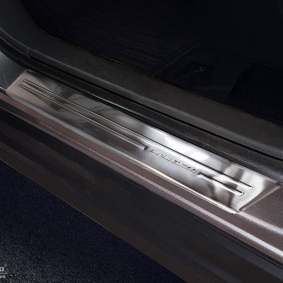 Einstiegsleiste Edelstahl für Eclipse Cross Silber Matt